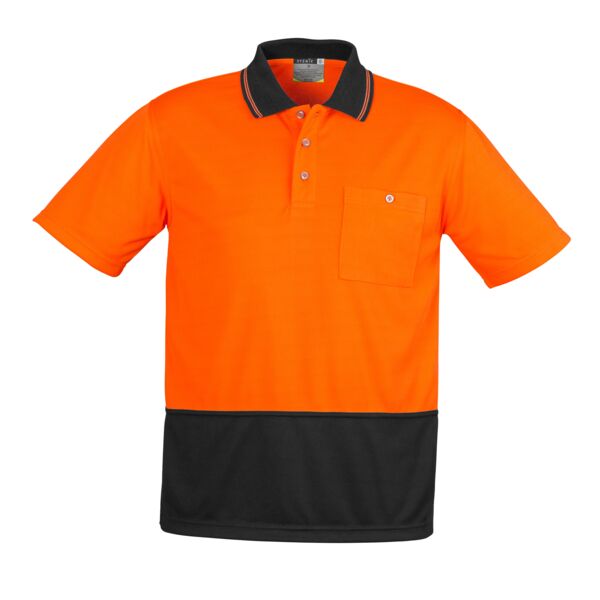 Unisex Hi Vis Basic Short Sleeve Polo Thumbnail