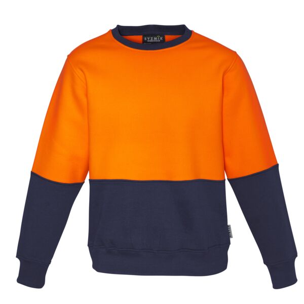 Unisex Hi Vis Crew Sweatshirt Thumbnail