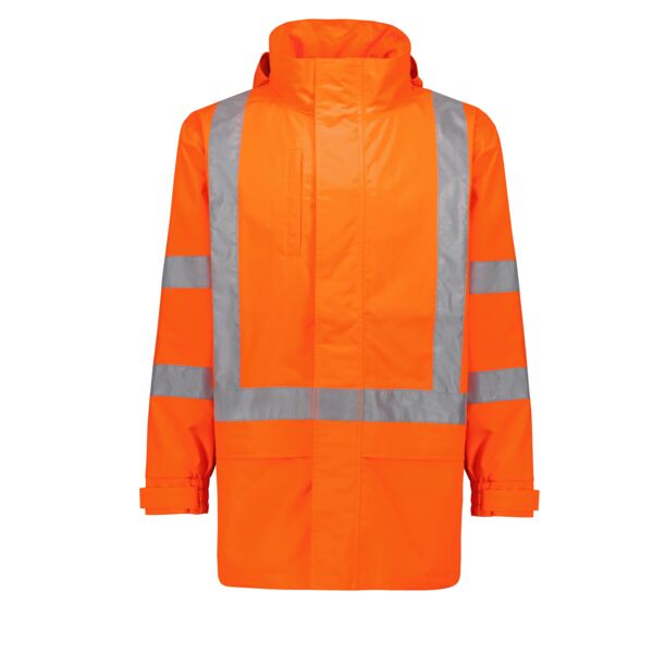 Mens Hi Vis X Back Ultralite Waterproof Jacket Thumbnail